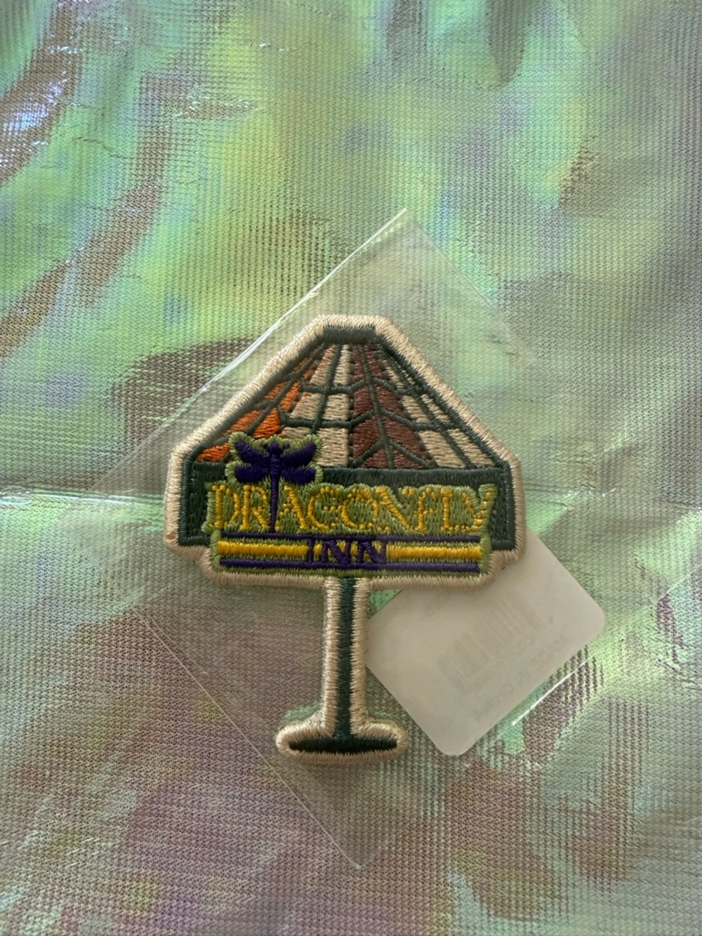 Stoney Clover Lane  Dragonfly Lamp Patch